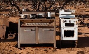 old, junky appliances