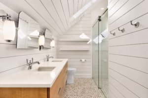 Bathroom Remodel Fort Collins Slanted Room