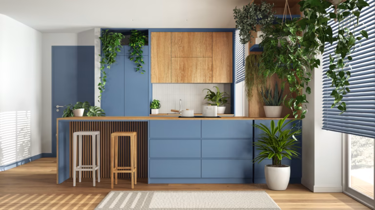 Living Room to Patio Biophilic Design