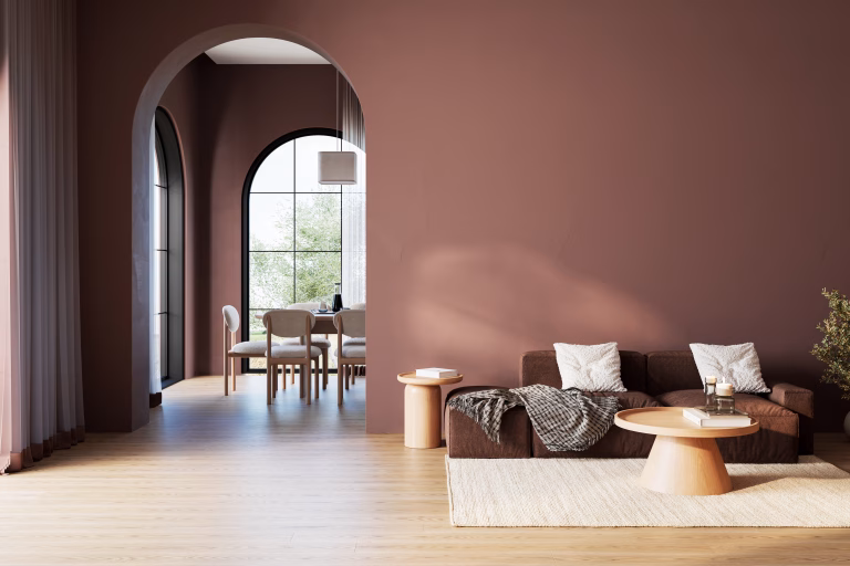 Colorado organic home style warm walls